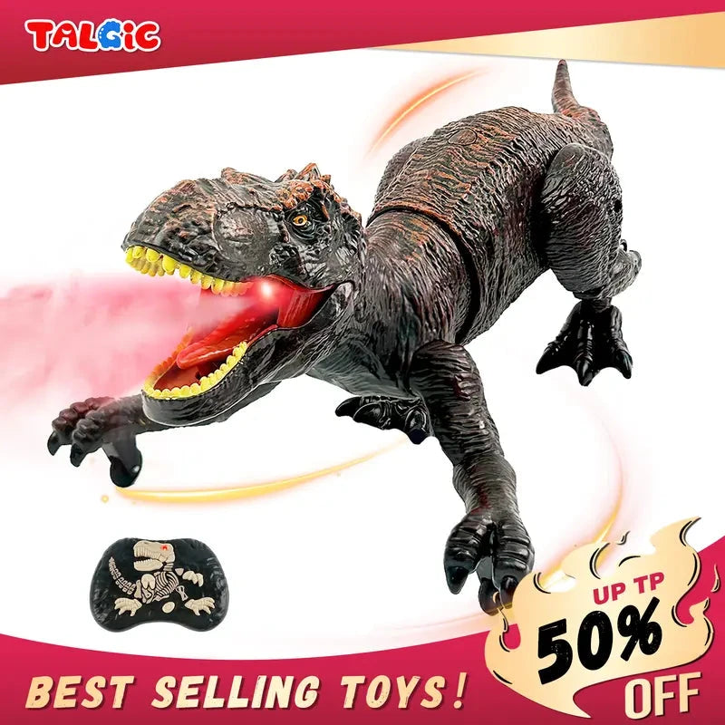 Remote Control Mist-Breathing Dinosaur (Buy one get one free)