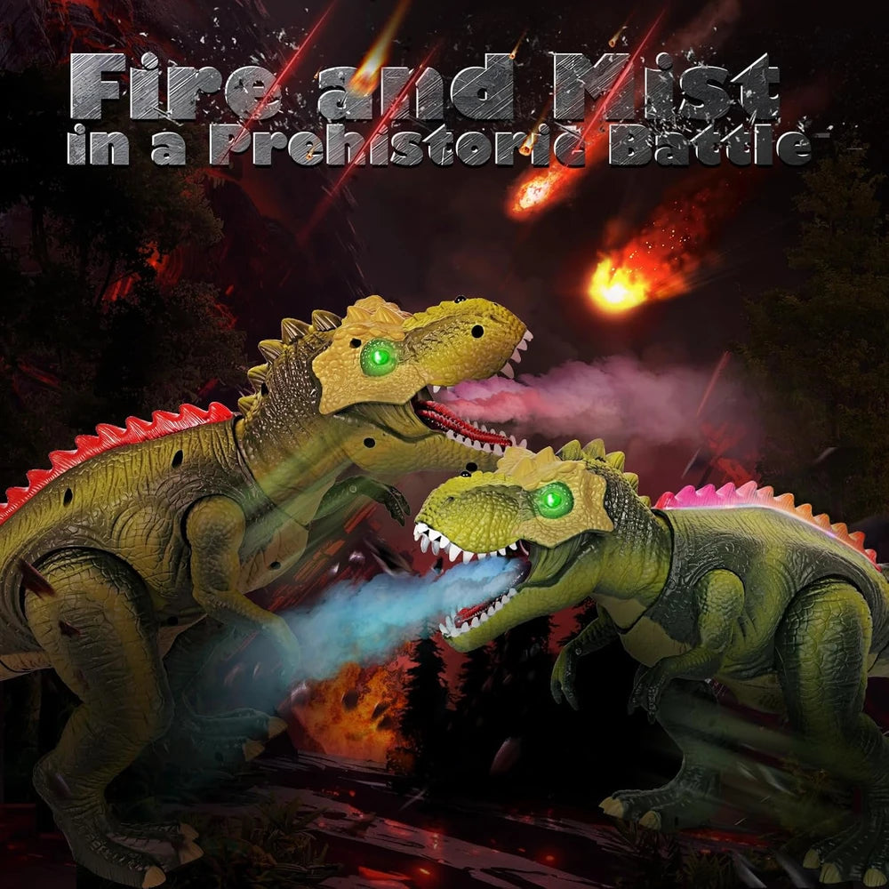 Remote Control Mist-Breathing Dinosaur (Buy one get one free)