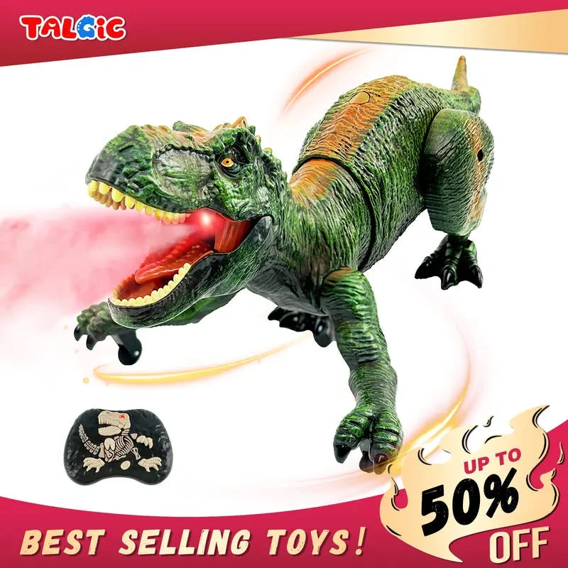 Remote Control Mist-Breathing Dinosaur (Buy one get one free)