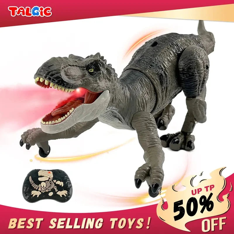 Remote Control Mist-Breathing Dinosaur (Buy one get one free)