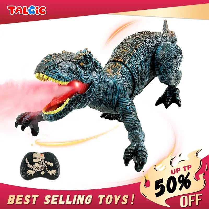 Remote Control Mist-Breathing Dinosaur (Buy one get one free)