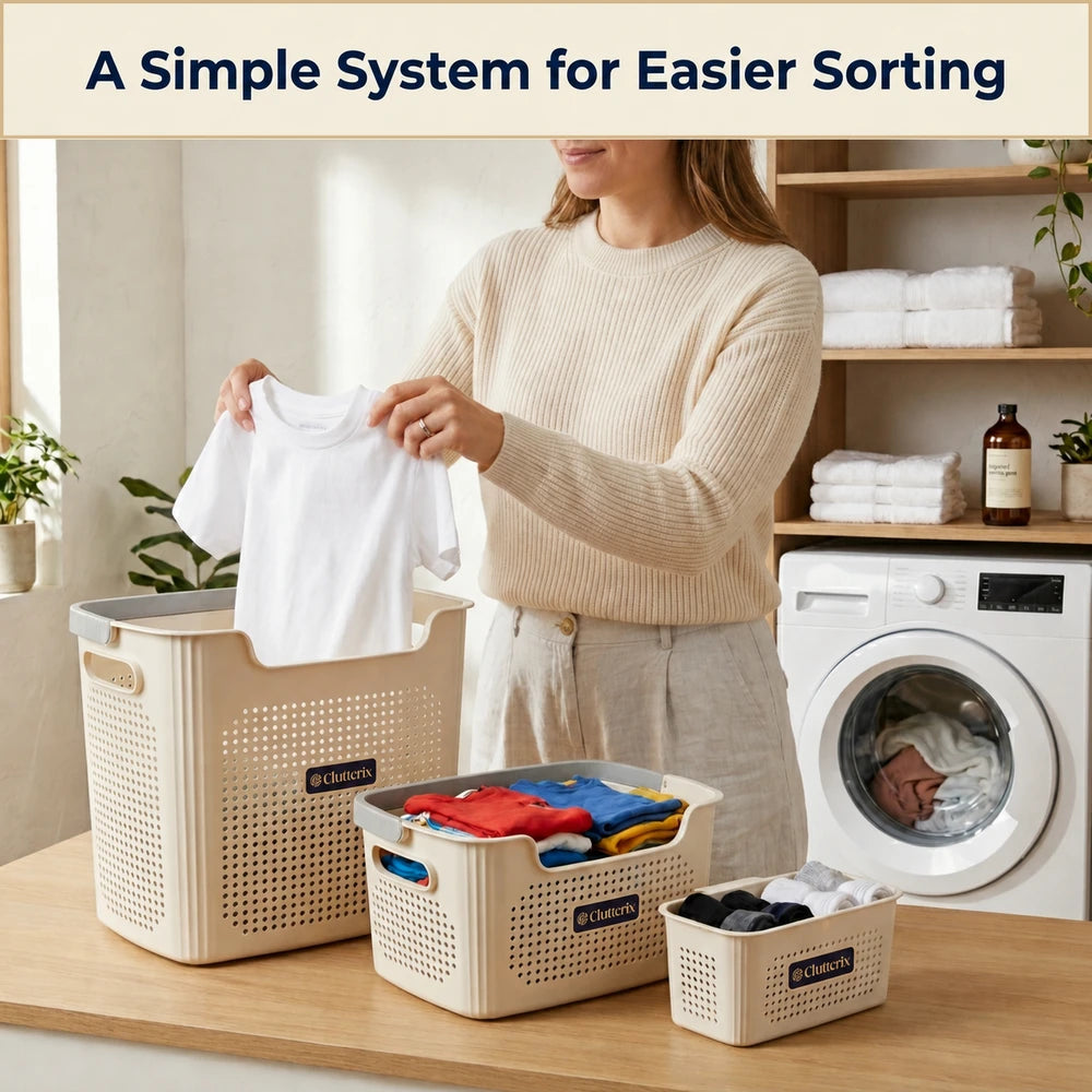 Nesting Laundry Sorting System