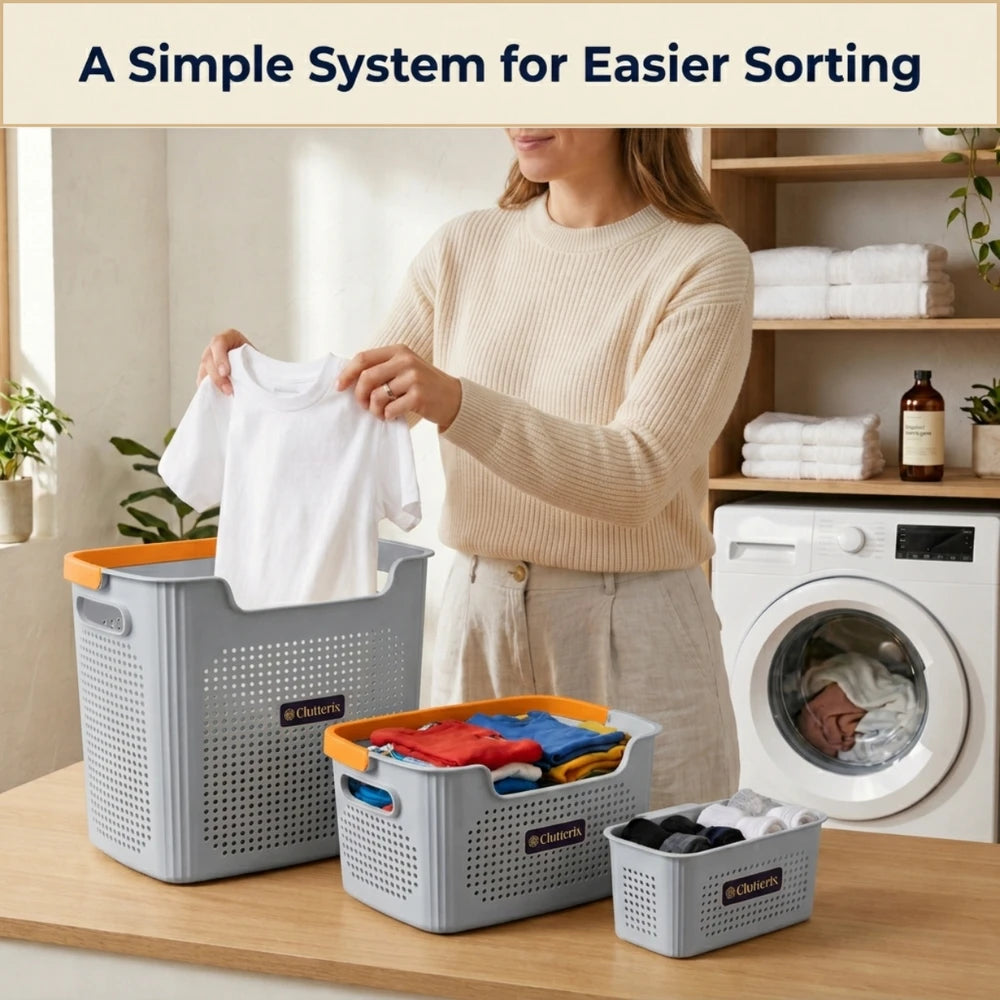Nesting Laundry Sorting System