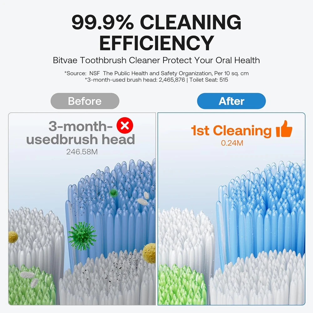 Smart UV Toothbrush Sanitizer