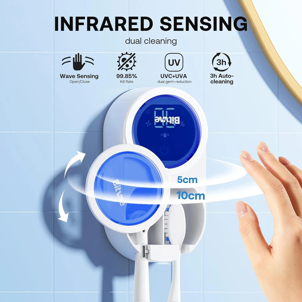 Smart UV Toothbrush Sanitizer