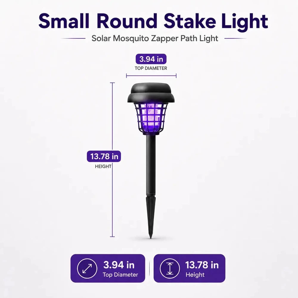 Solar Powered Mosquito Zapper
