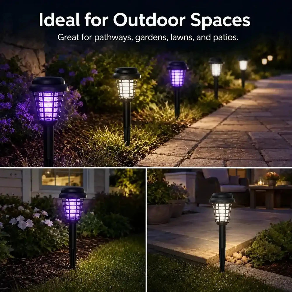 Solar Powered Mosquito Zapper