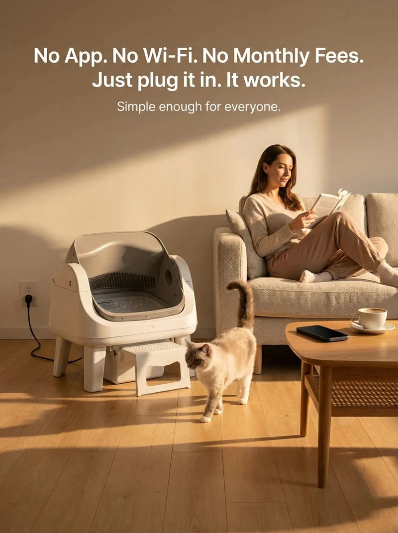 HOOMA Petpivot Automatic Litter Box