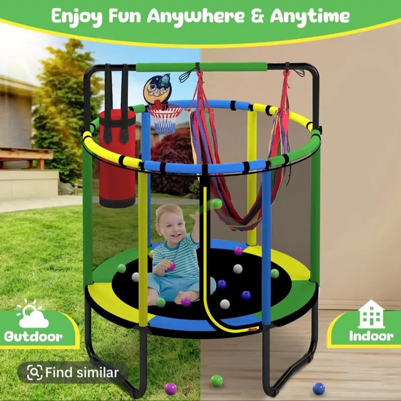 Ultimate SafeBounce Pro Kids Trampoline