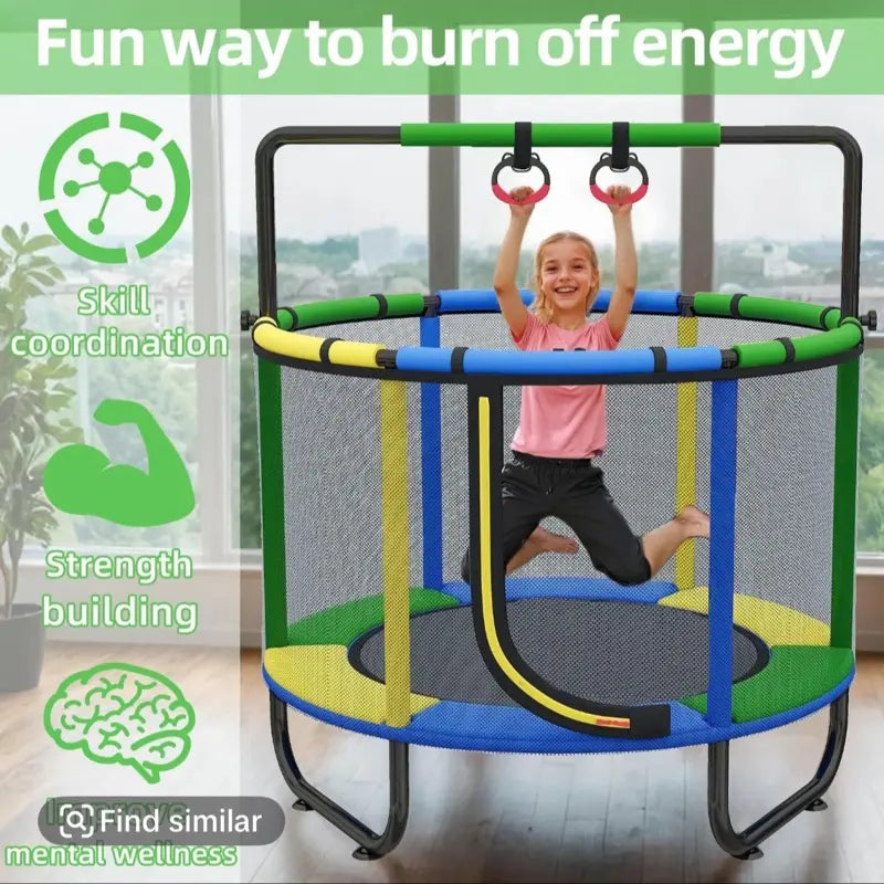 Ultimate SafeBounce Pro Kids Trampoline