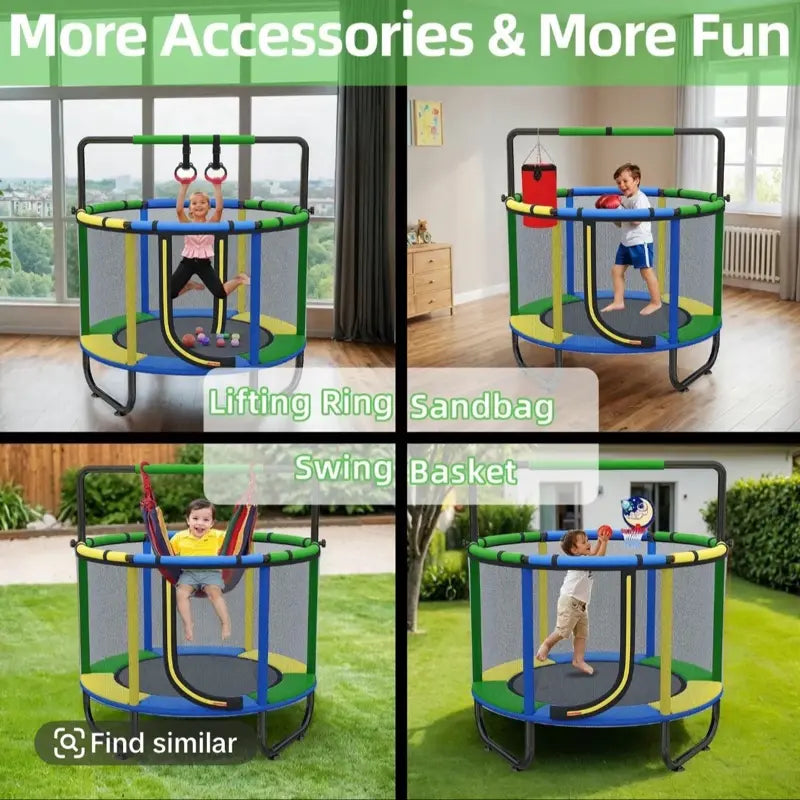 Ultimate SafeBounce Pro Kids Trampoline
