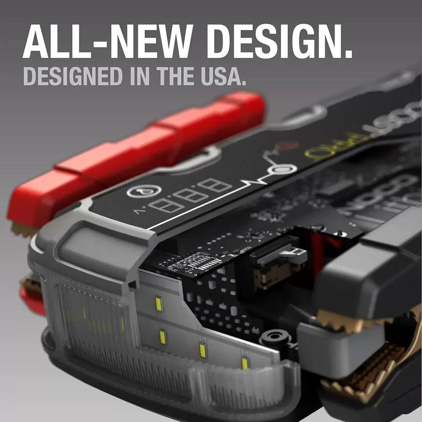 Jump Starter – 12 Lithium Battery Booster Pack, Portable Jump Box, Power Bank & Jumper Cables