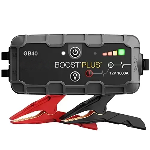 Jump Starter – 12 Lithium Battery Booster Pack, Portable Jump Box, Power Bank & Jumper Cables