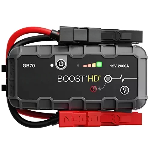 Jump Starter – 12 Lithium Battery Booster Pack, Portable Jump Box, Power Bank & Jumper Cables