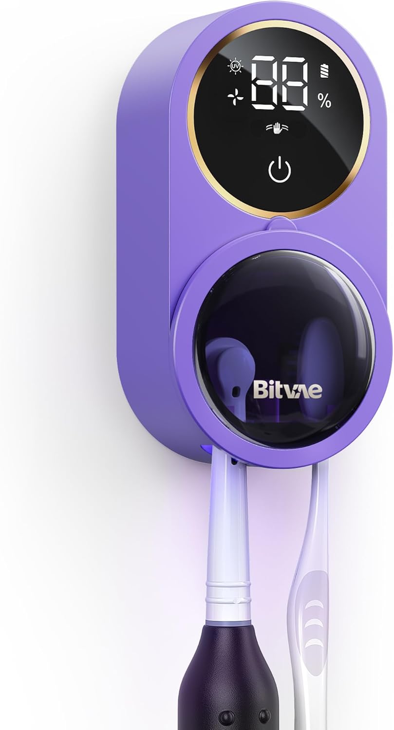 Smart UV Toothbrush Sanitizer