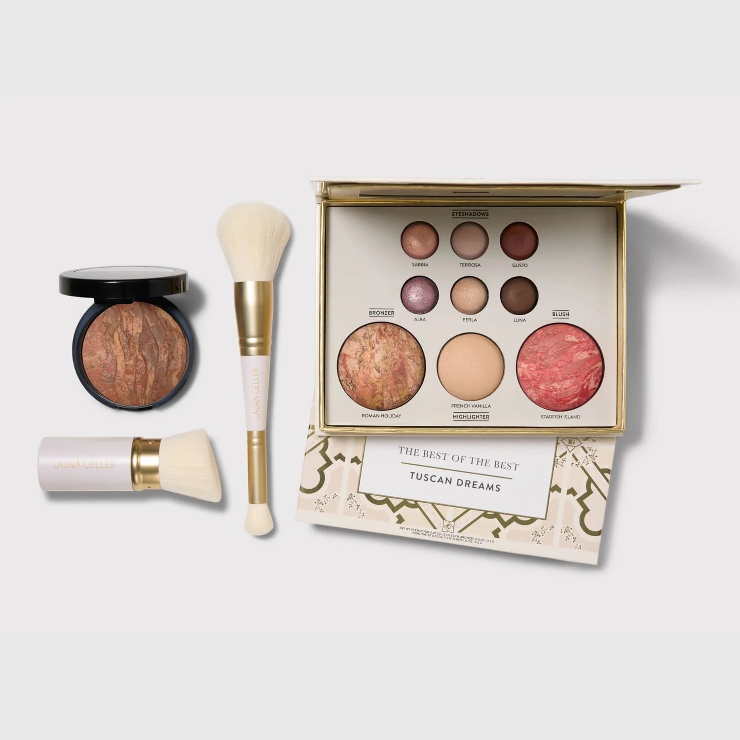 🔥LAST DAY 50% OFF -Baked Starter Kit - Tuscan Dreams includes Baked Multicolor Eyeshadow Palette