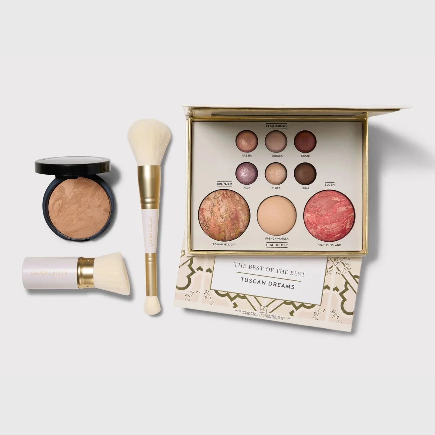 🔥LAST DAY 50% OFF -Baked Starter Kit - Tuscan Dreams includes Baked Multicolor Eyeshadow Palette