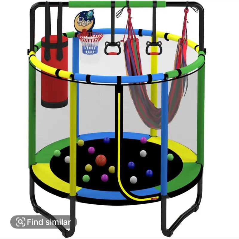 Ultimate SafeBounce Pro Kids Trampoline