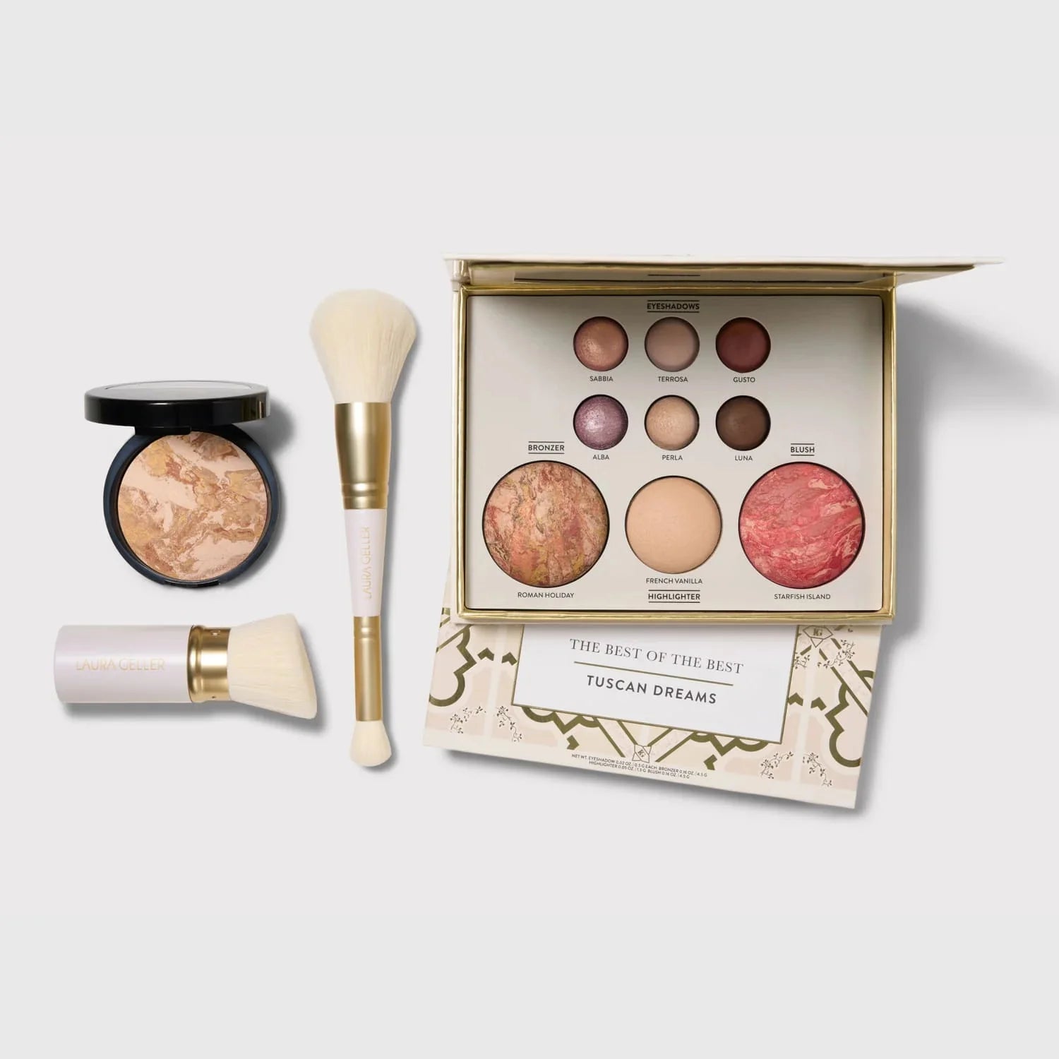 🔥LAST DAY 50% OFF -Baked Starter Kit - Tuscan Dreams includes Baked Multicolor Eyeshadow Palette
